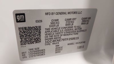 2026 Chevrolet Silverado 2500 HD LT