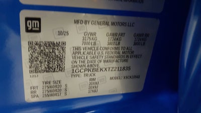 2026 Chevrolet Silverado 1500 Custom