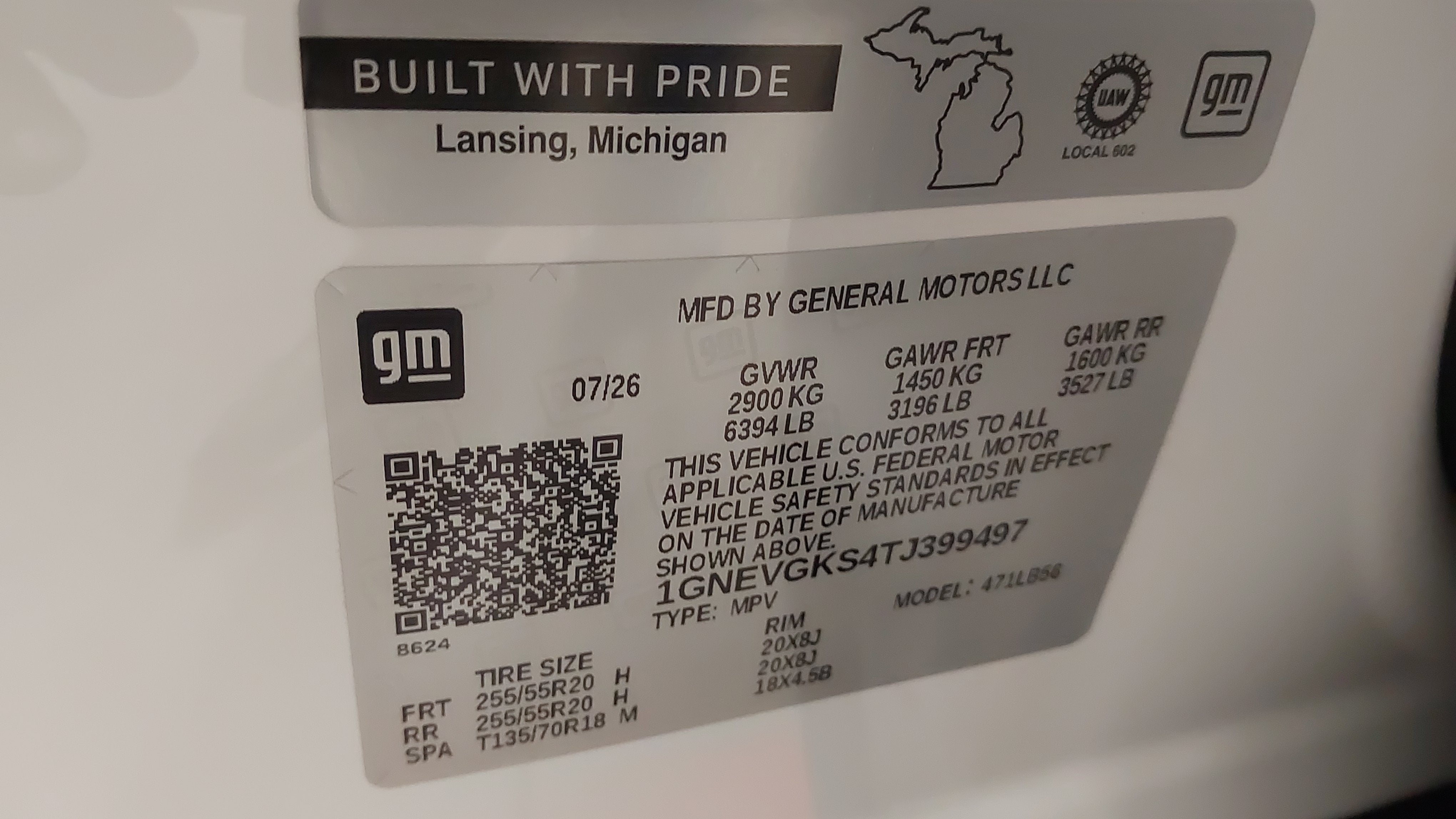 2026 Chevrolet Traverse LT