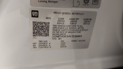 2027 Chevrolet Traverse LT