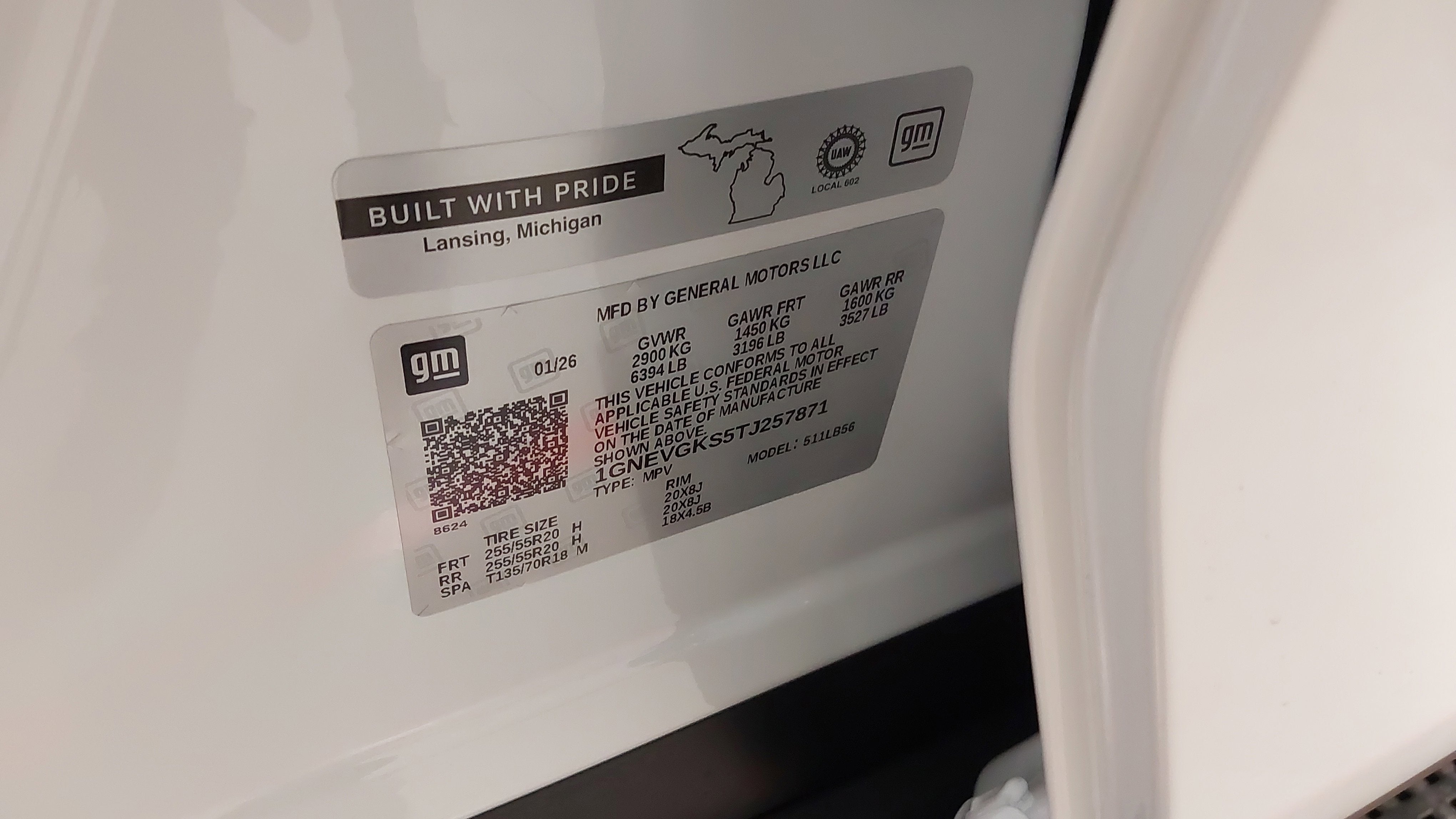 2026 Chevrolet Traverse LT