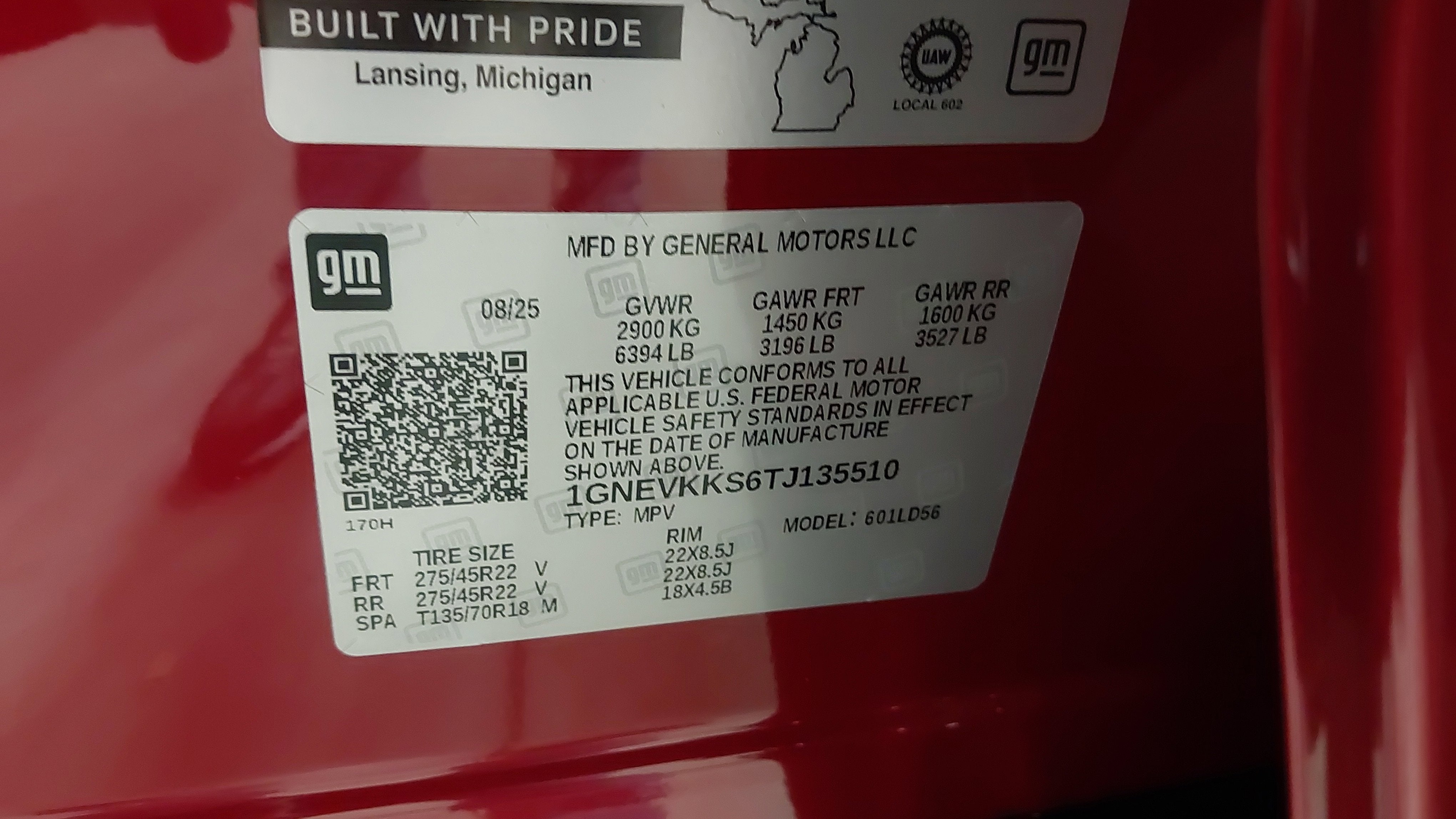 2026 Chevrolet Traverse High Country