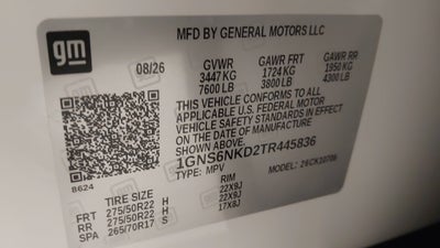 2026 Chevrolet Tahoe LT
