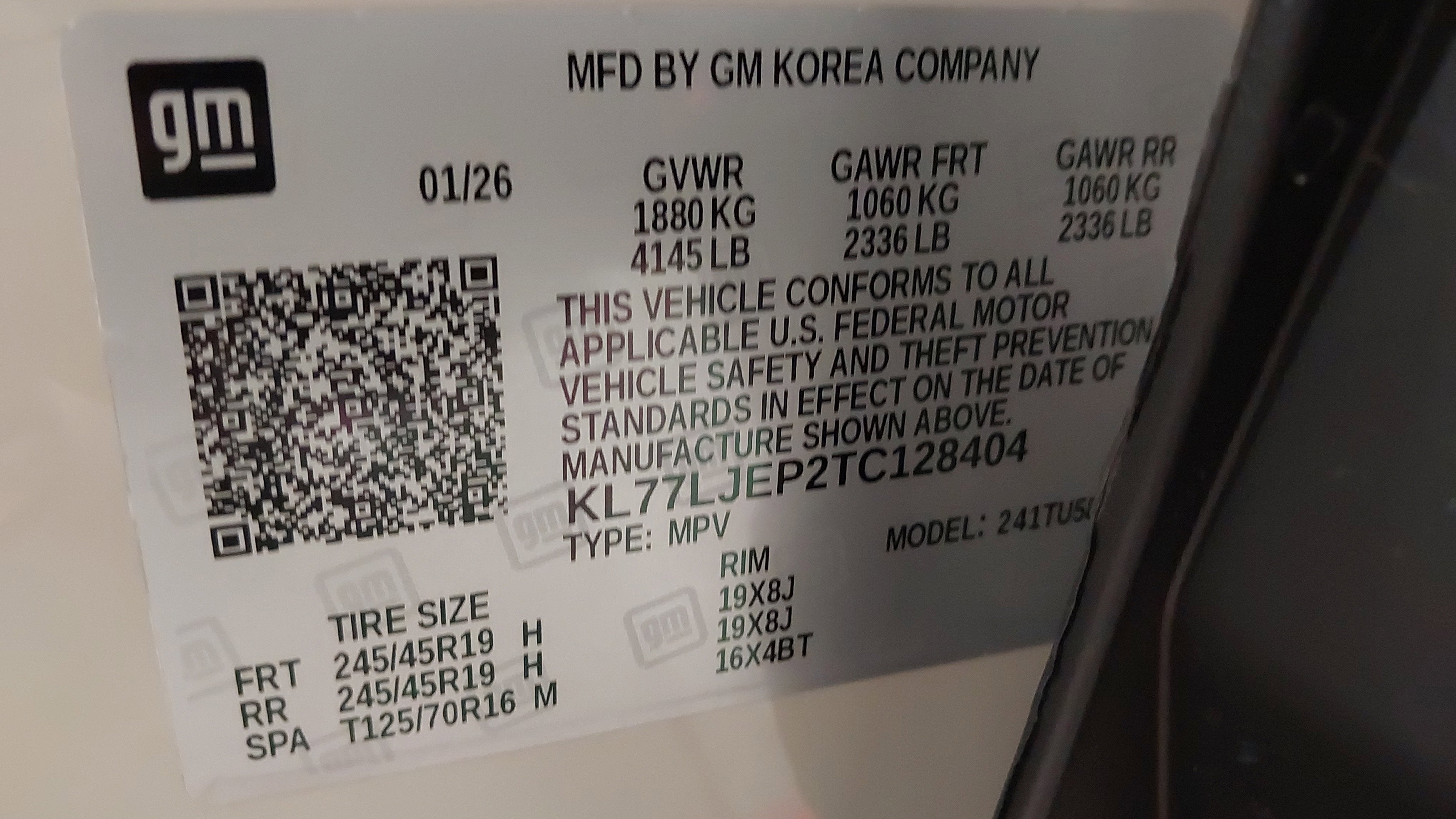 2026 Chevrolet Trax 2RS