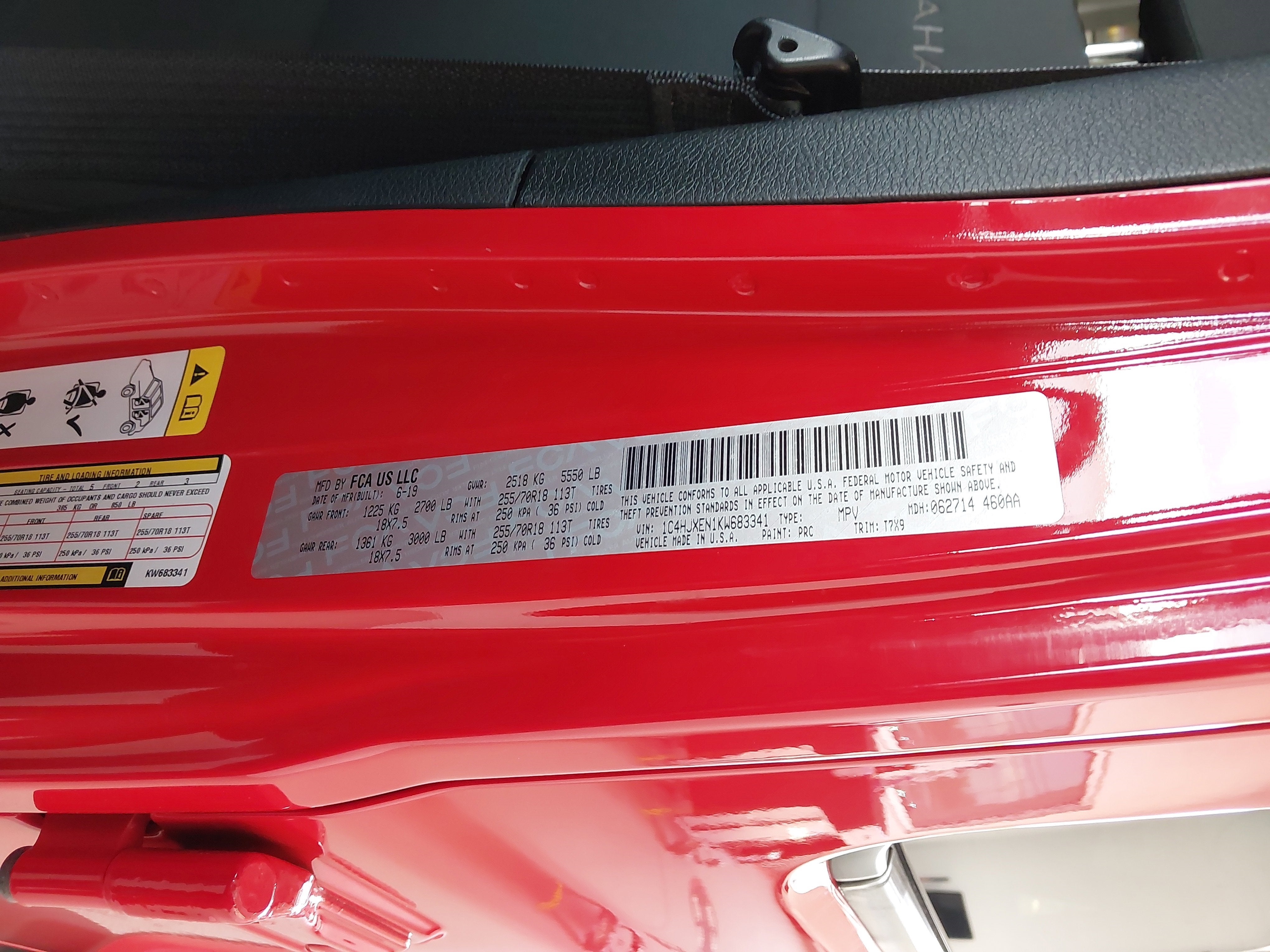 2019 Jeep Wrangler Unlimited Sahara 4x4