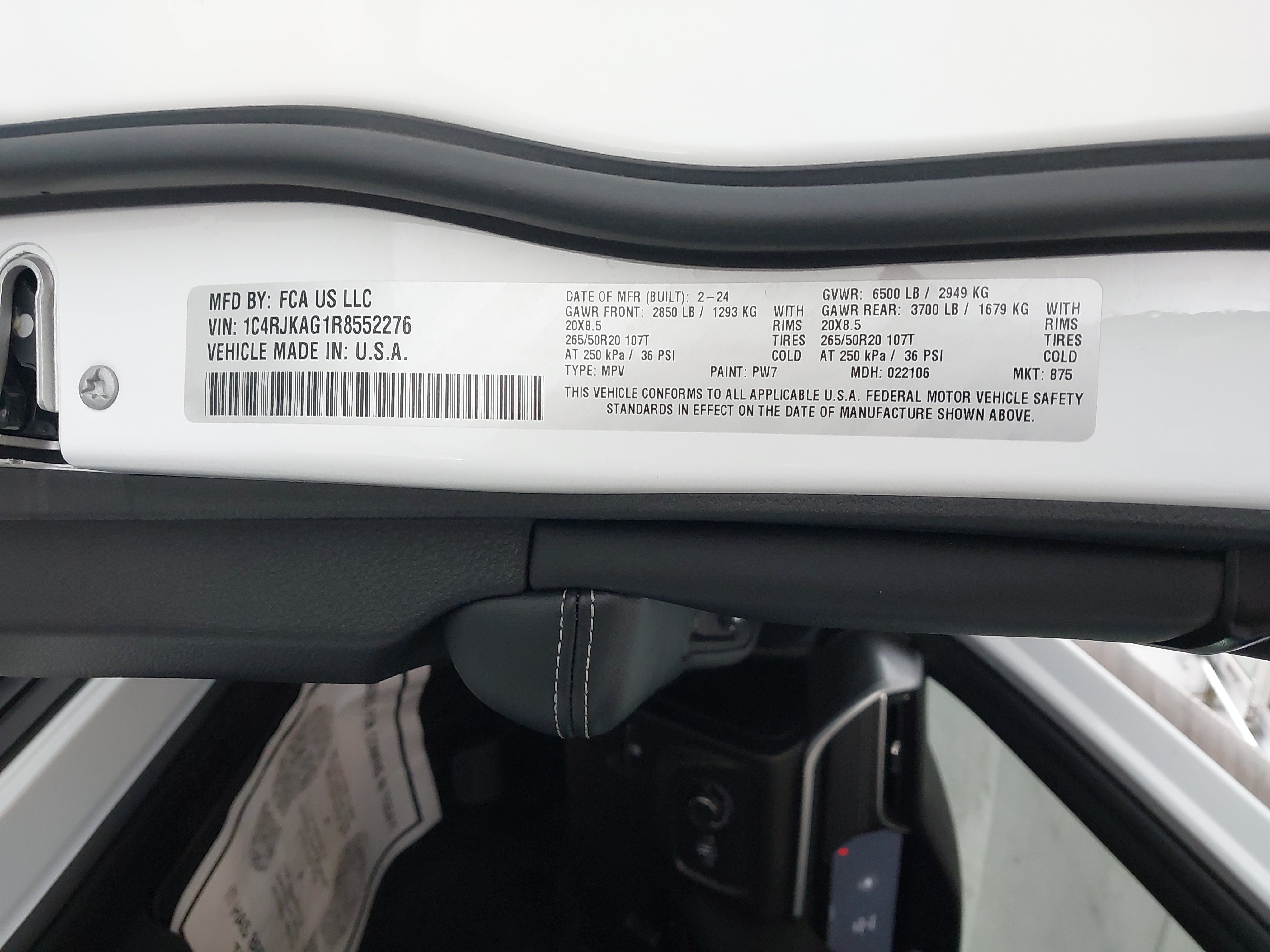 2024 Jeep Grand Cherokee L Altitude X 4x4