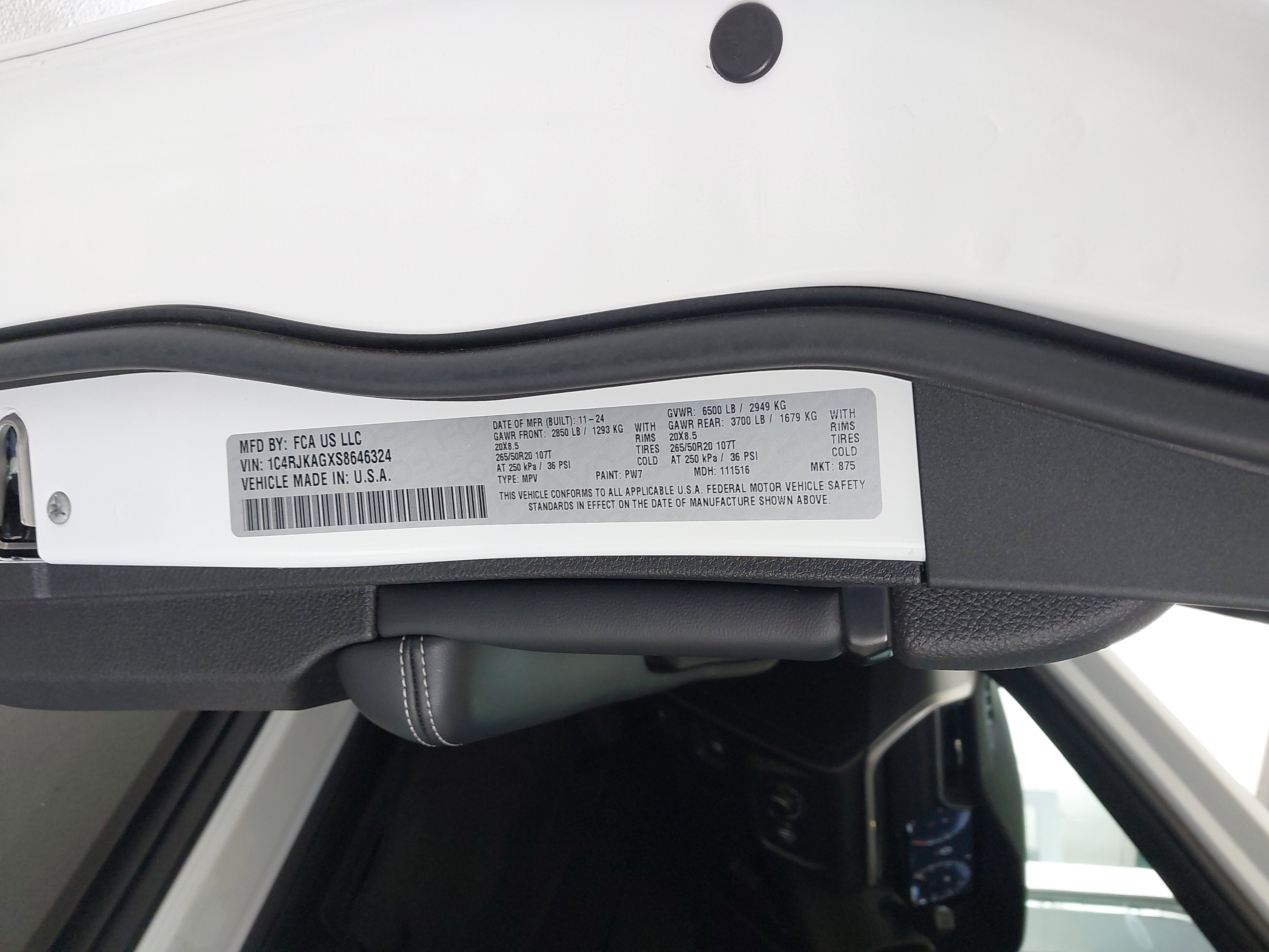 2025 Jeep Grand Cherokee L Altitude X 4x4