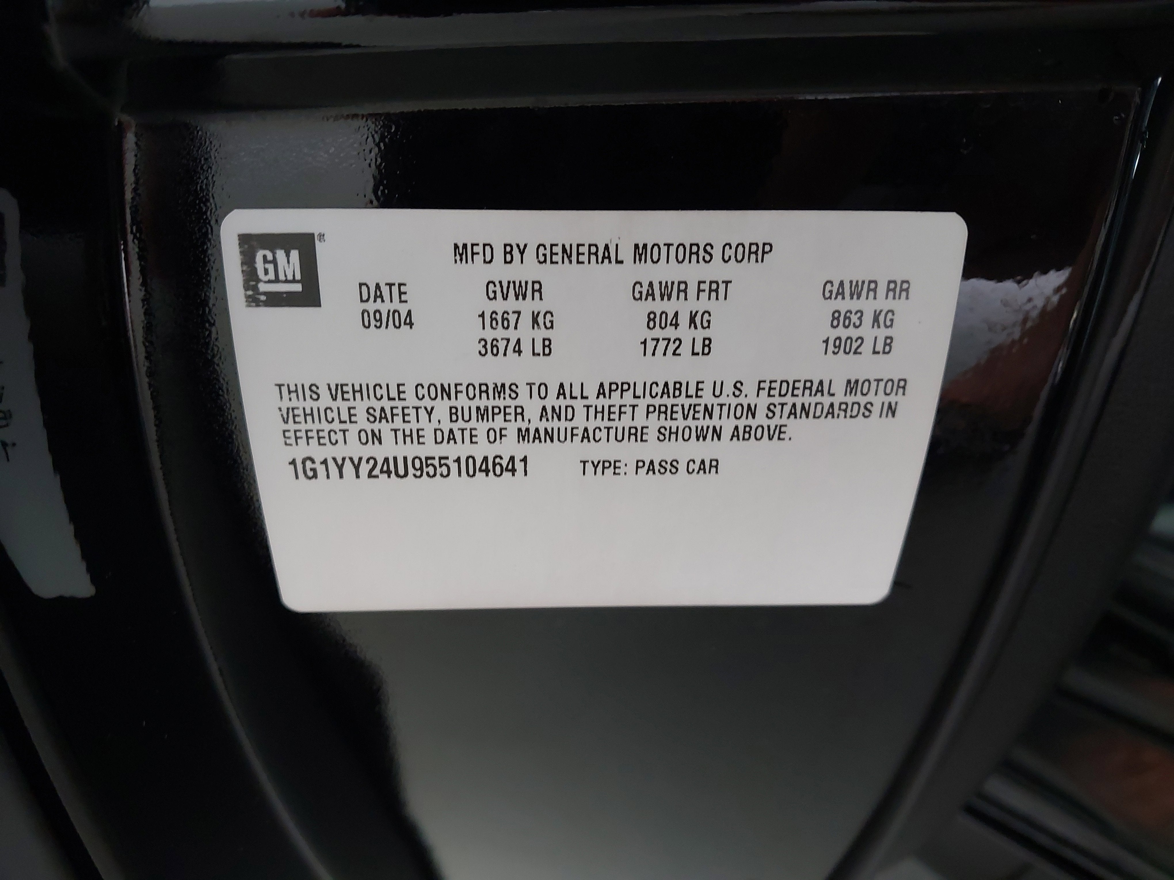 2005 Chevrolet Corvette Base