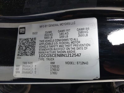 2022 Chevrolet Colorado LT