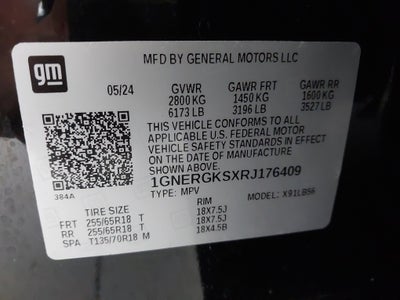 2024 Chevrolet Traverse LT