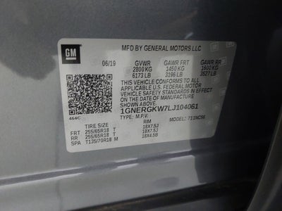 2020 Chevrolet Traverse LT Cloth