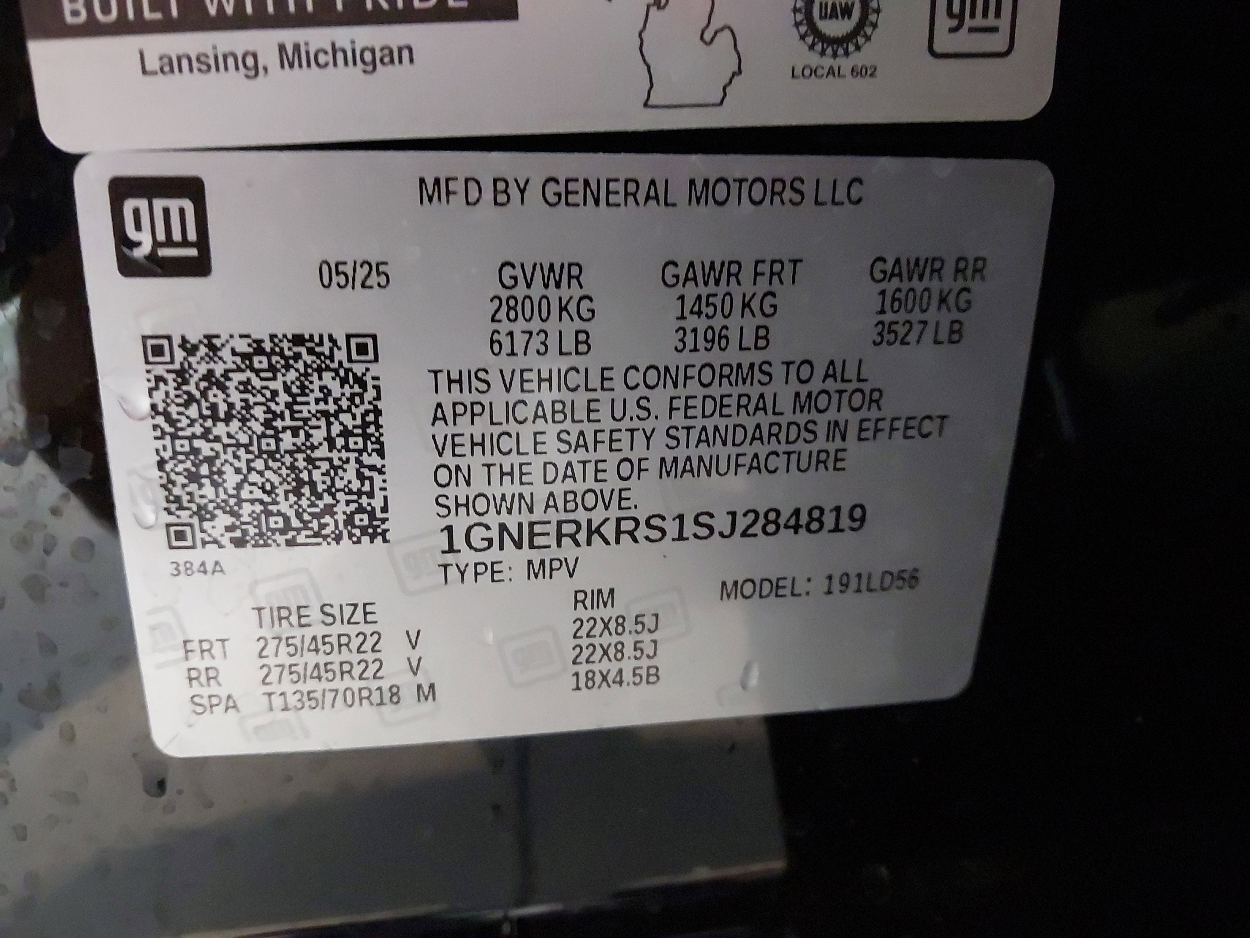 2025 Chevrolet Traverse High Country