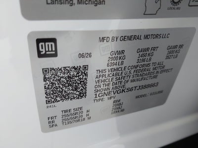 2026 Chevrolet Traverse LT