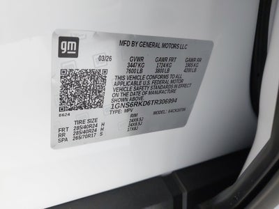 2026 Chevrolet Tahoe RST