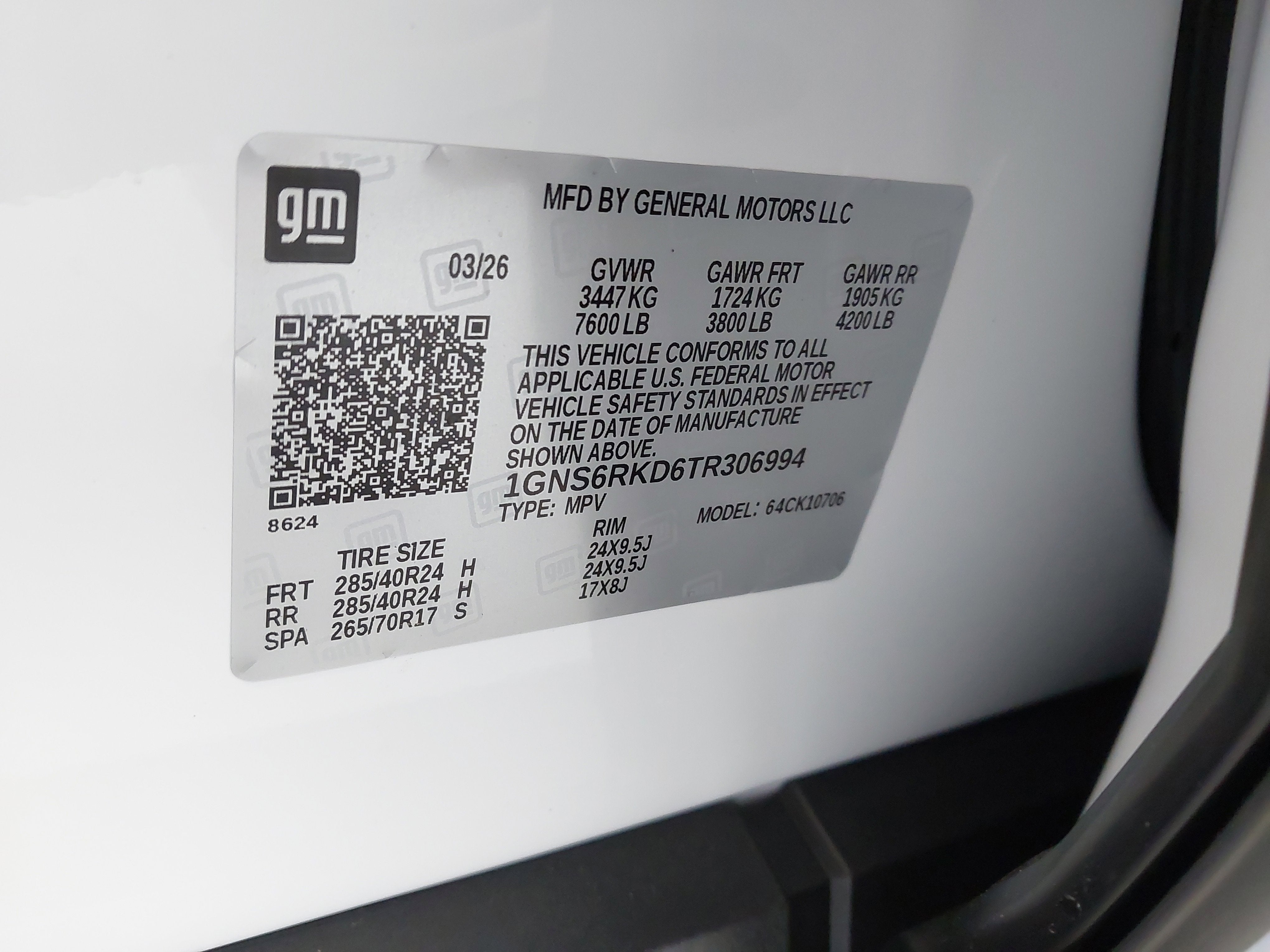 2026 Chevrolet Tahoe RST