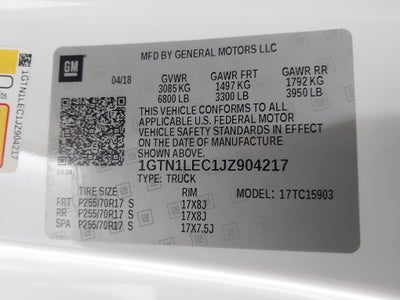 2018 GMC Sierra 1500 Base