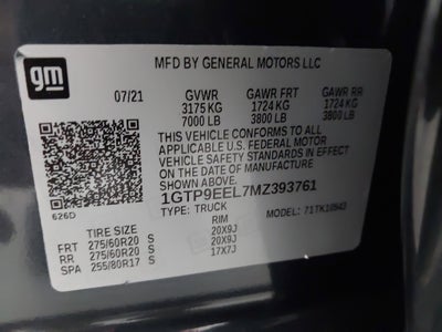 2021 GMC Sierra 1500 AT4