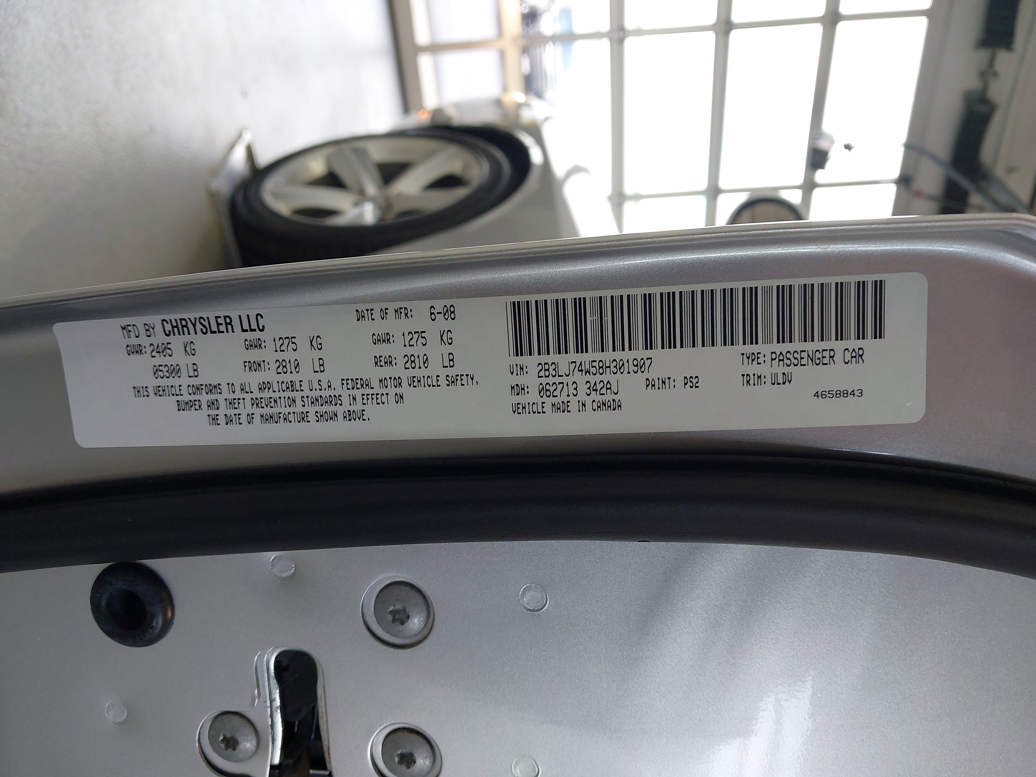 2008 Dodge Challenger SRT8