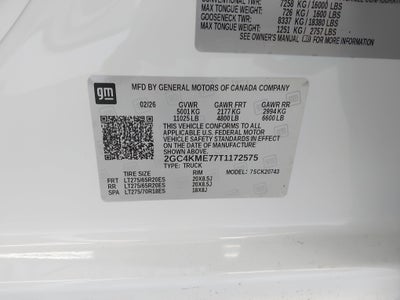 2026 Chevrolet Silverado 2500 HD Custom