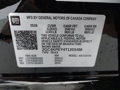 2026 Chevrolet Silverado 2500 HD LTZ