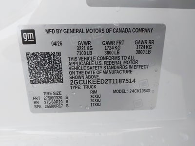 2026 Chevrolet Silverado 1500 RST