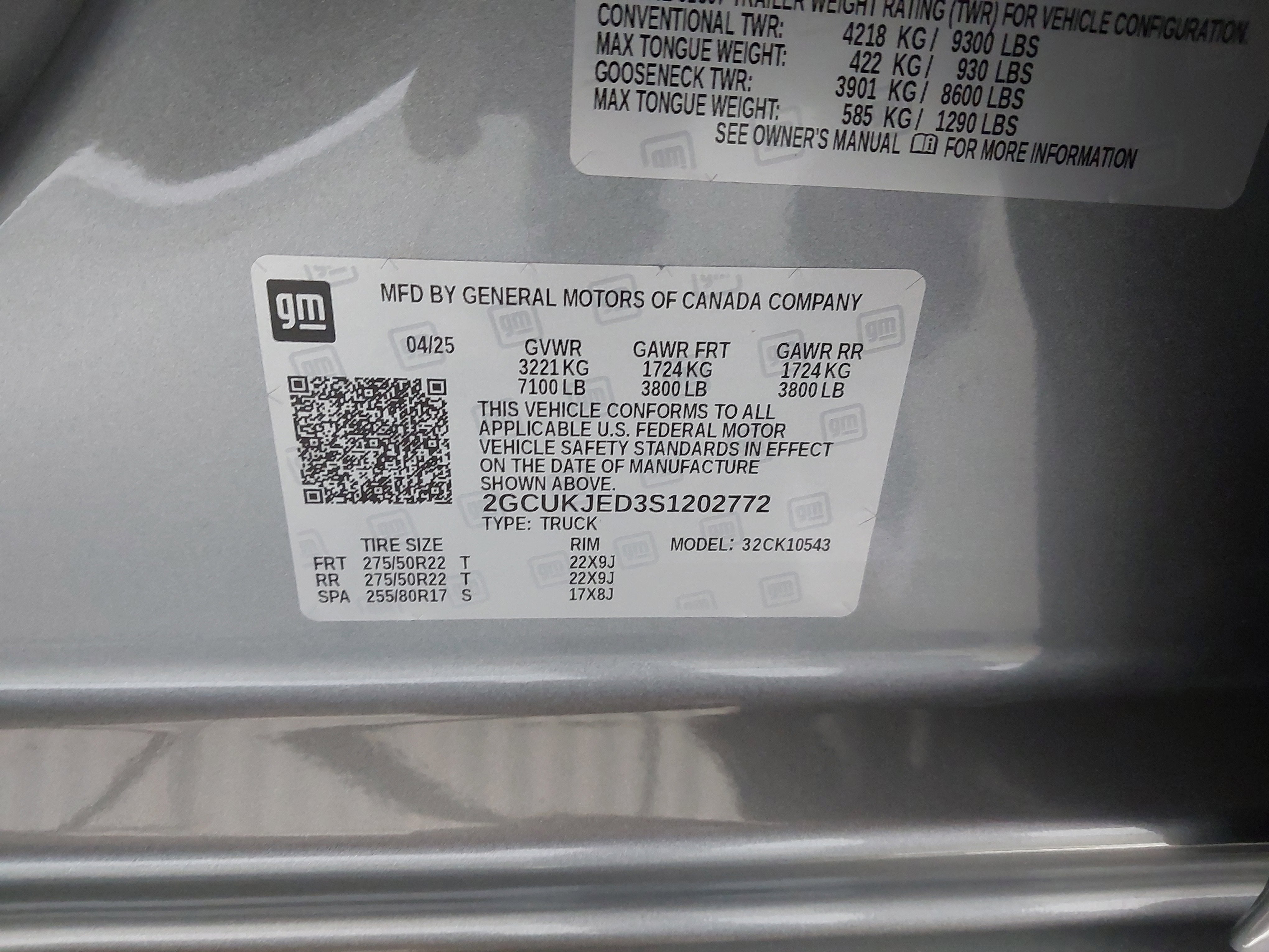 2025 Chevrolet Silverado 1500 High Country