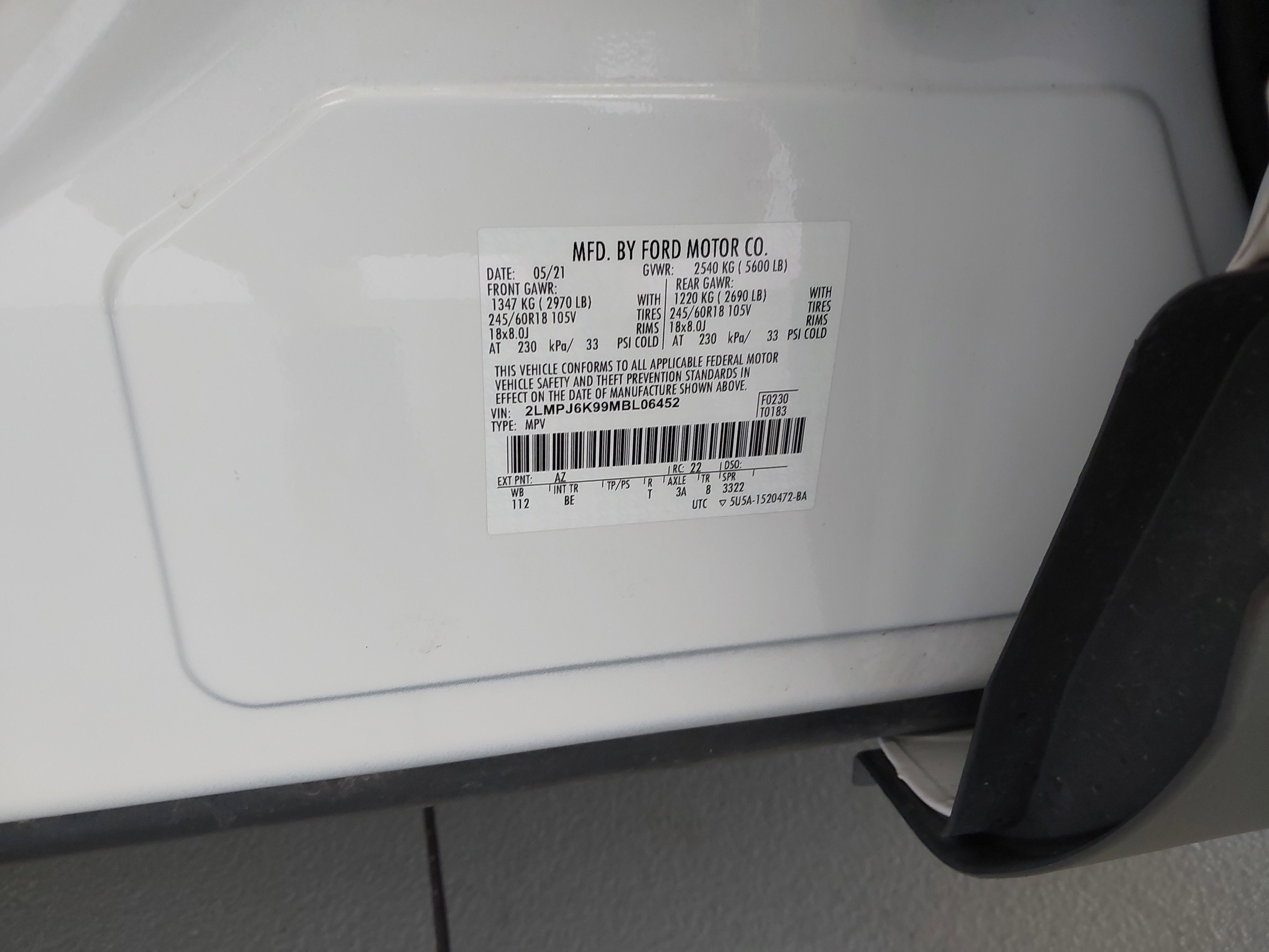 2021 Lincoln Nautilus Reserve