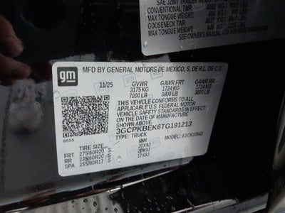 2026 Chevrolet Silverado 1500 Custom