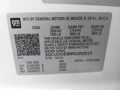 2024 Chevrolet Silverado 1500 LTZ