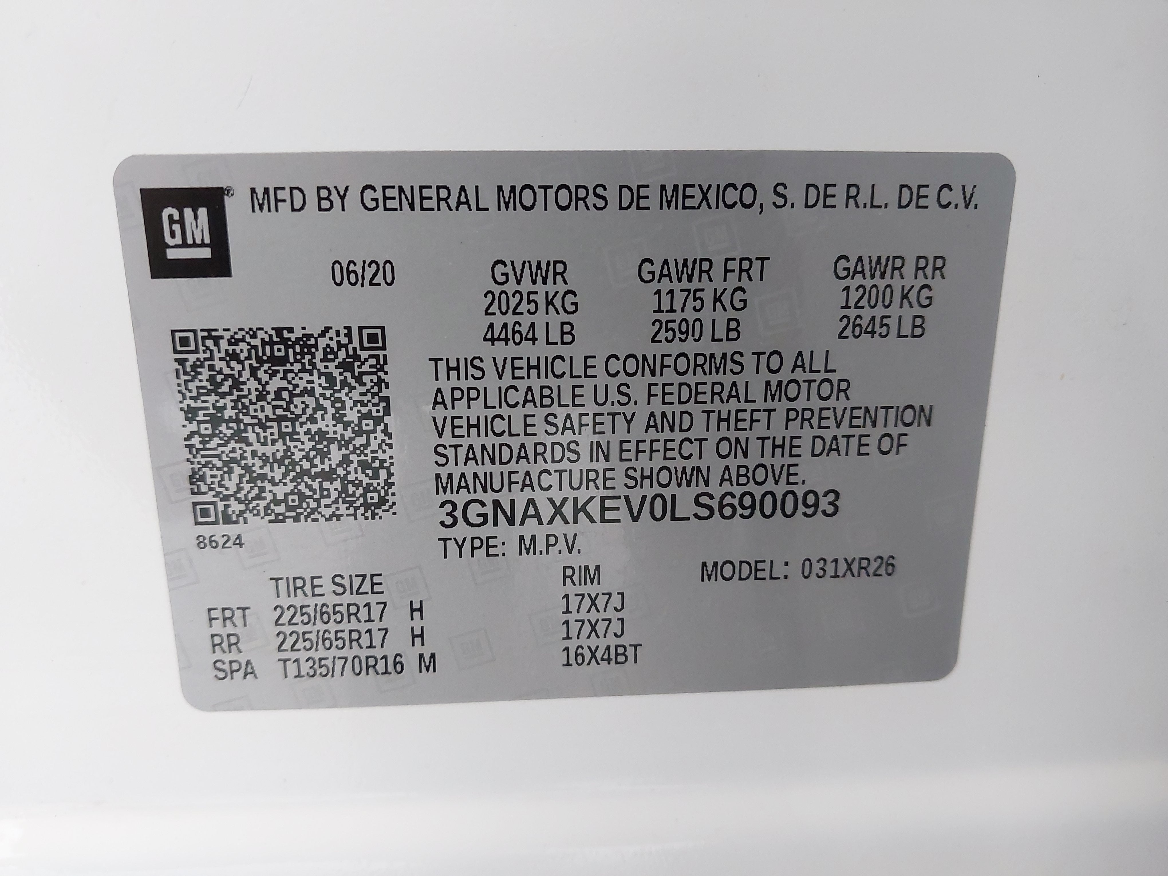 2020 Chevrolet Equinox LT