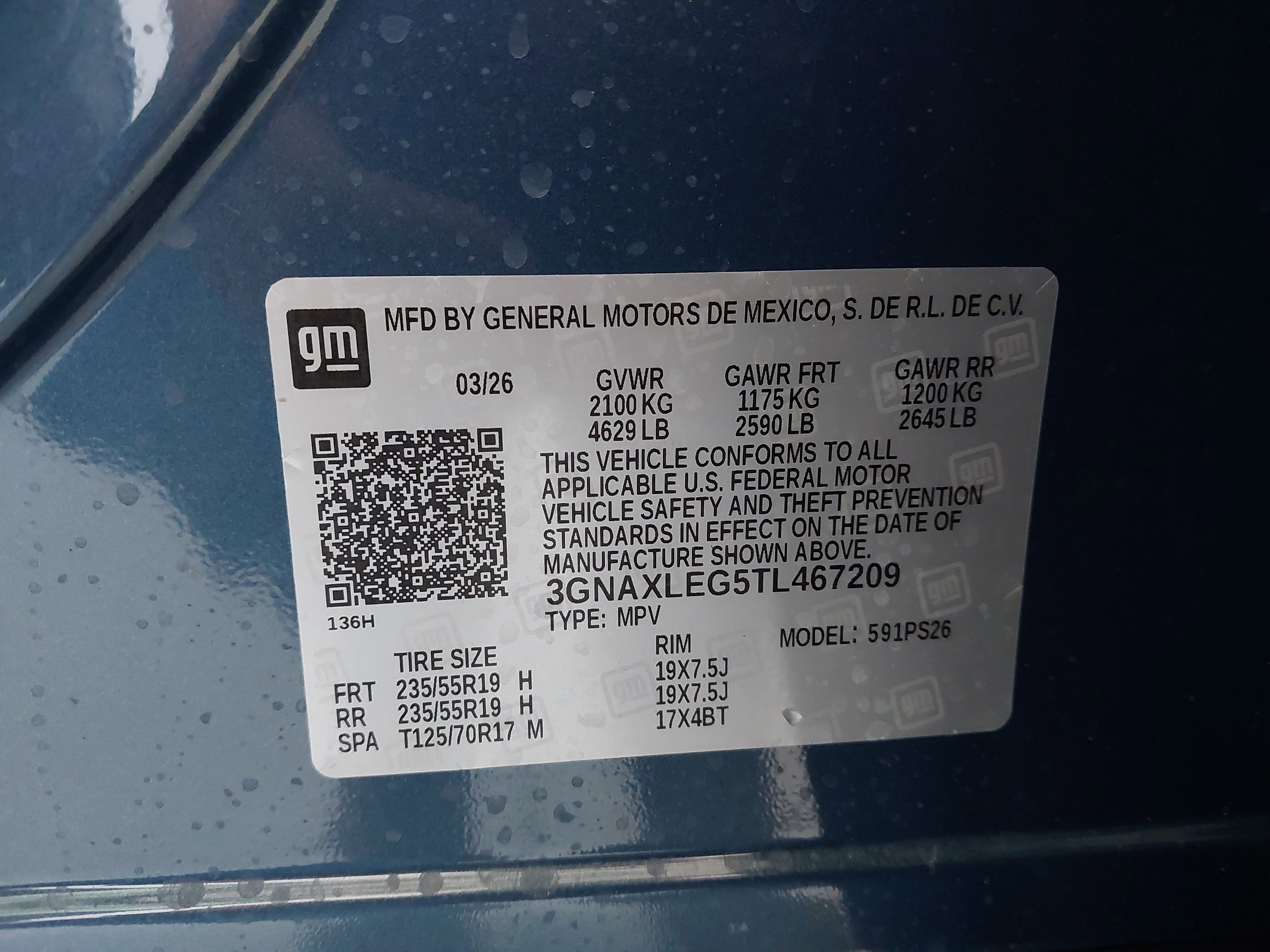 2026 Chevrolet Equinox RS