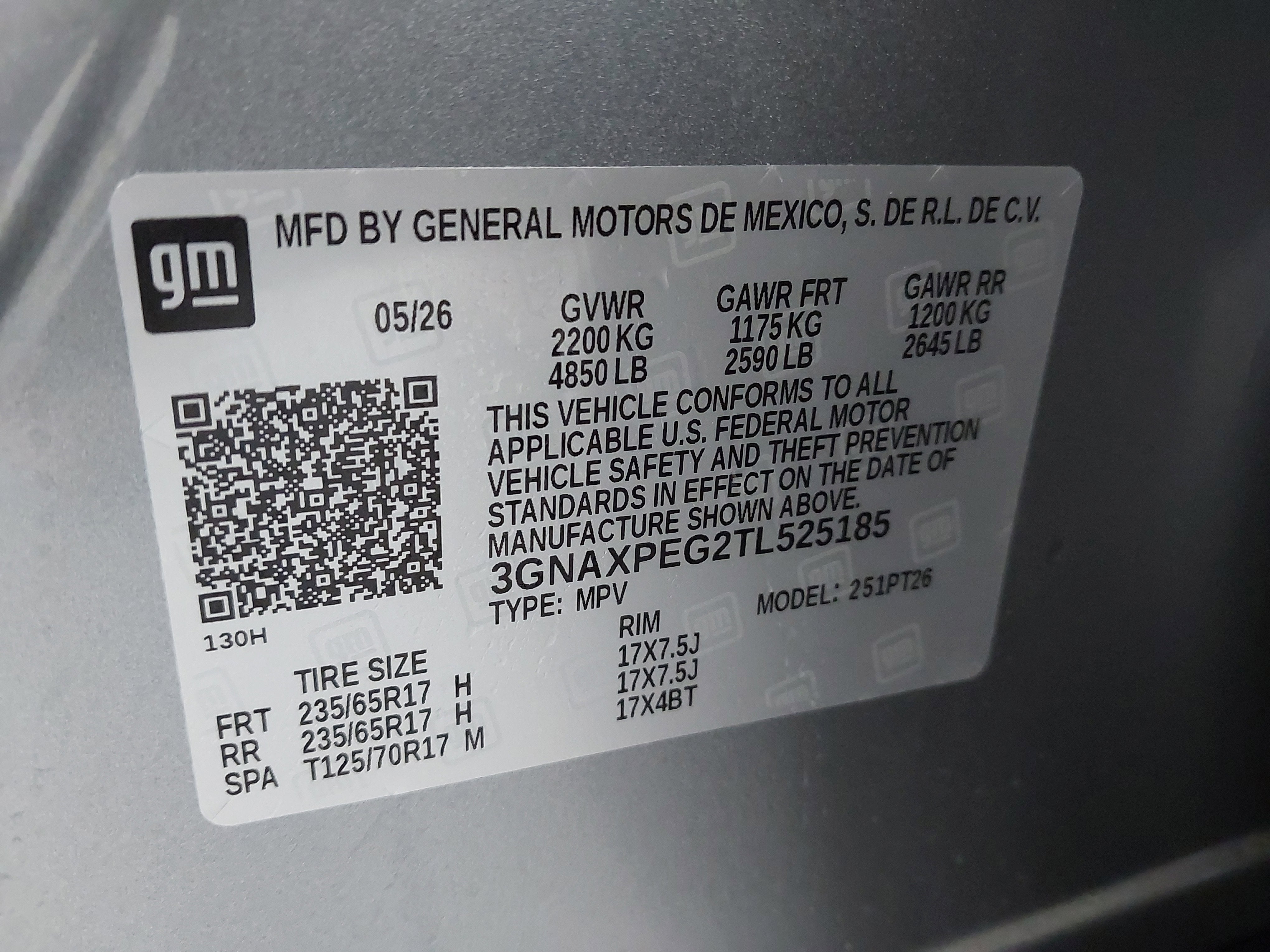 2026 Chevrolet Equinox LT