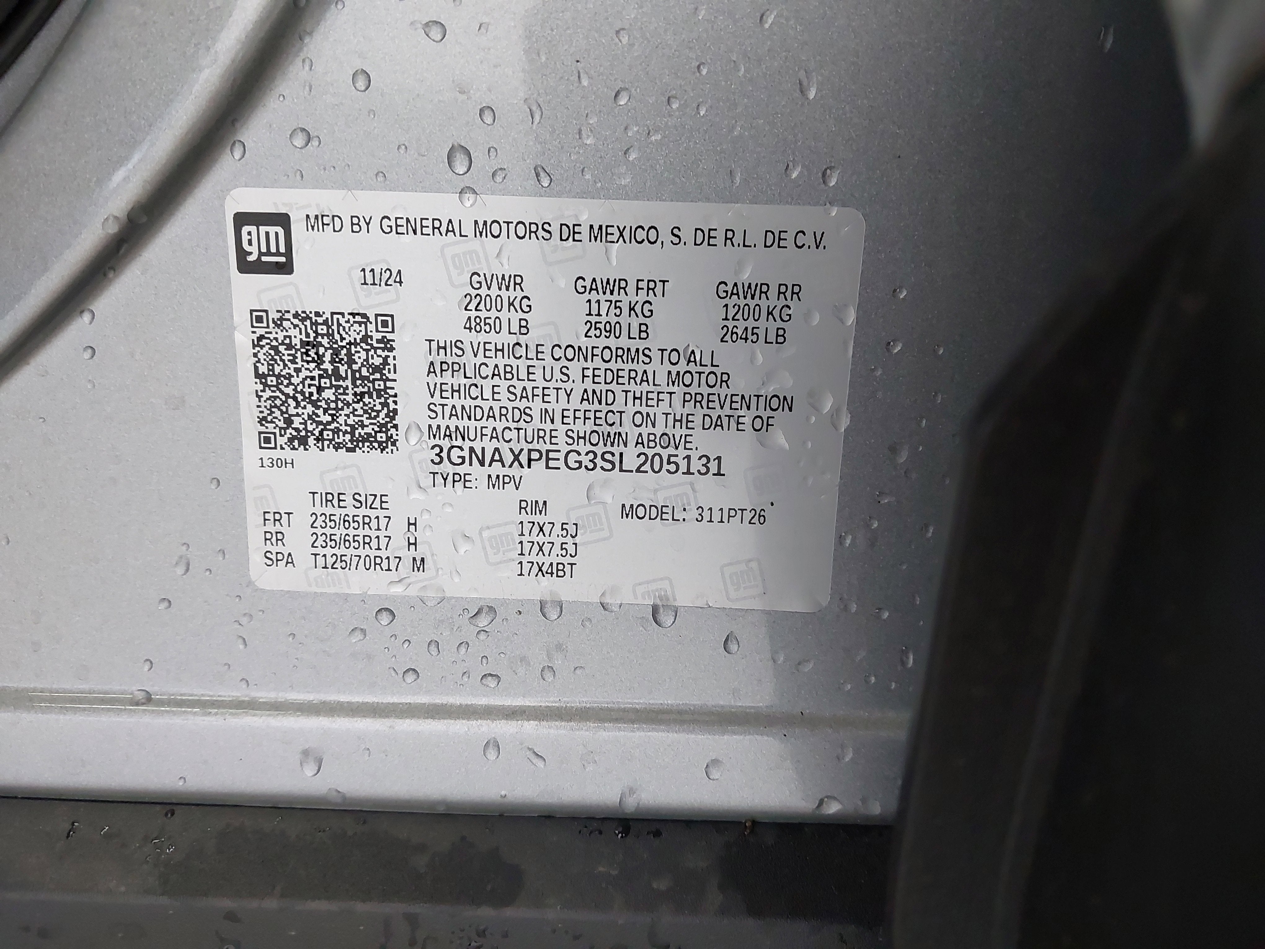 2025 Chevrolet Equinox LT