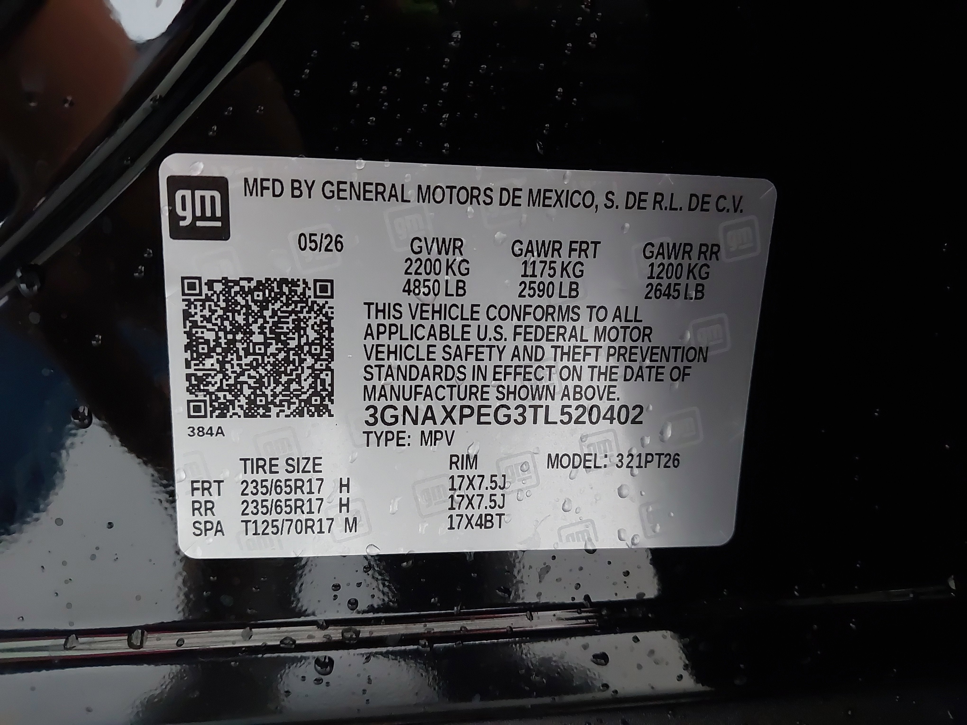 2026 Chevrolet Equinox LT