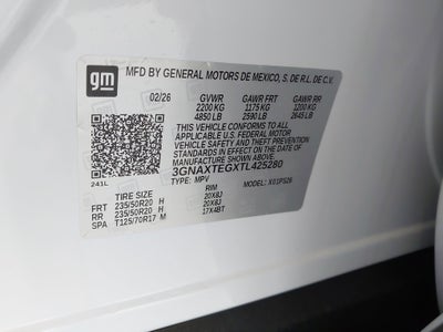 2026 Chevrolet Equinox RS