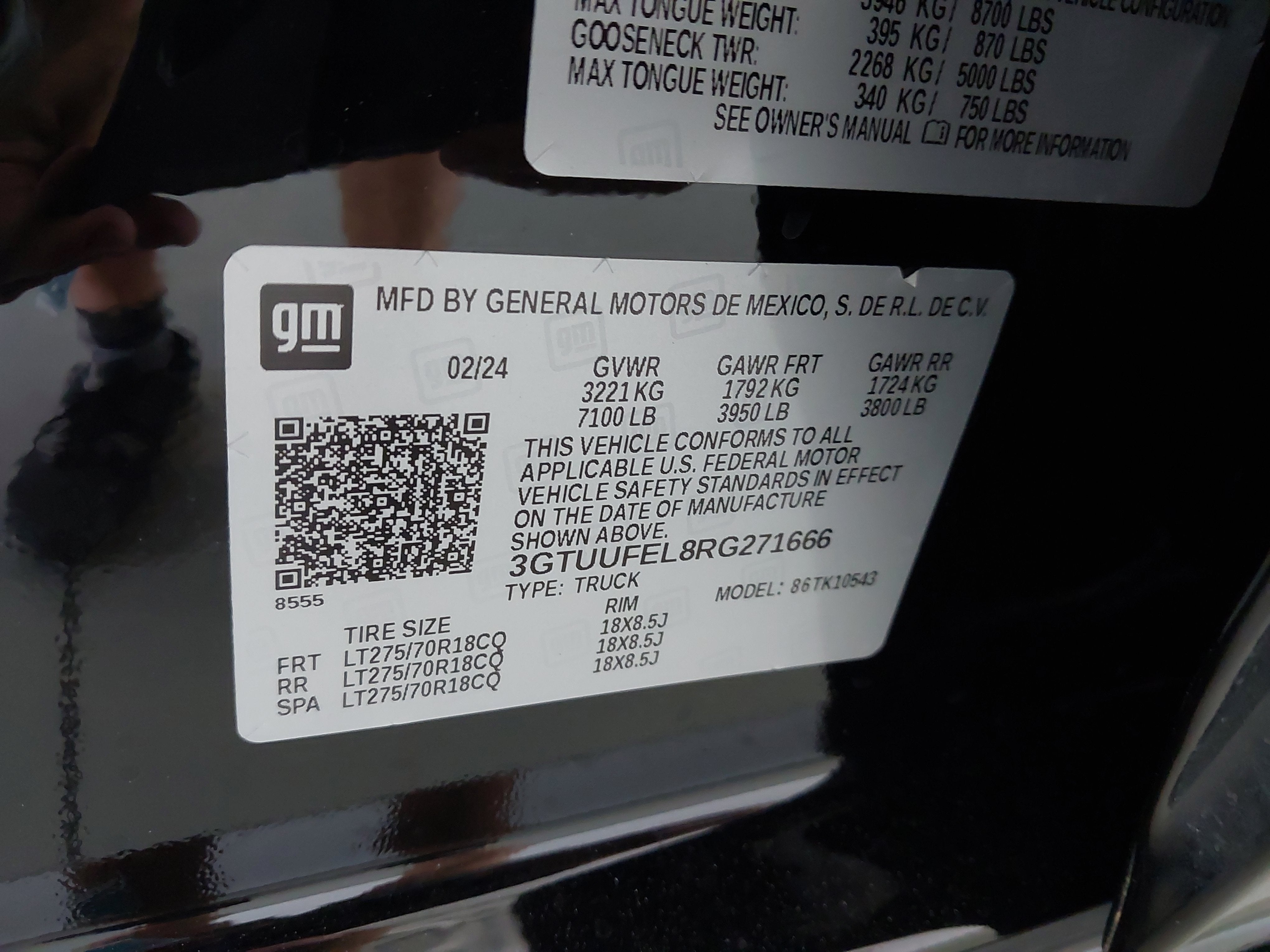 2024 GMC Sierra 1500 AT4X
