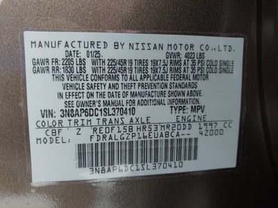 2025 Nissan Kicks SR FWD