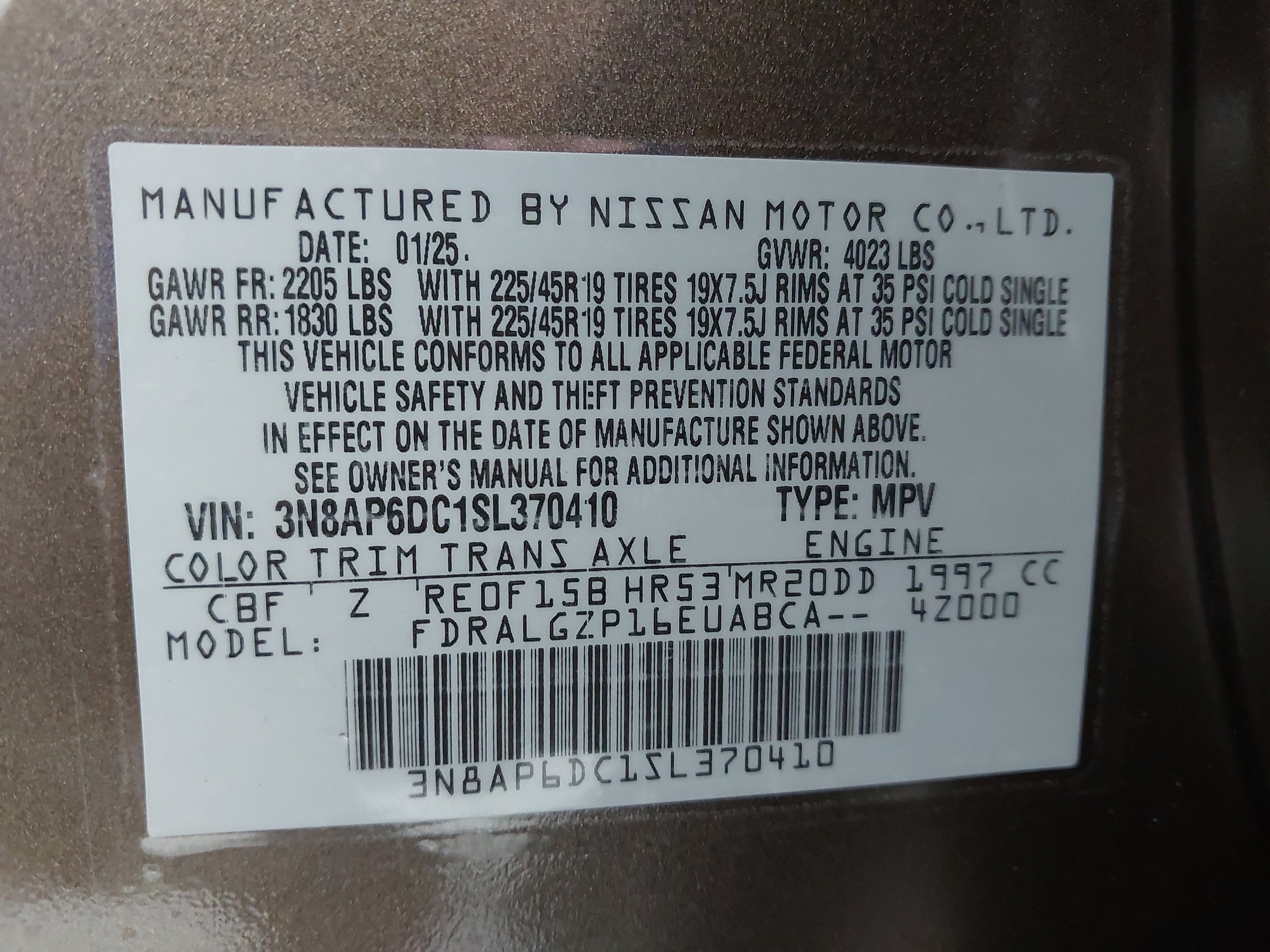 2025 Nissan Kicks SR FWD