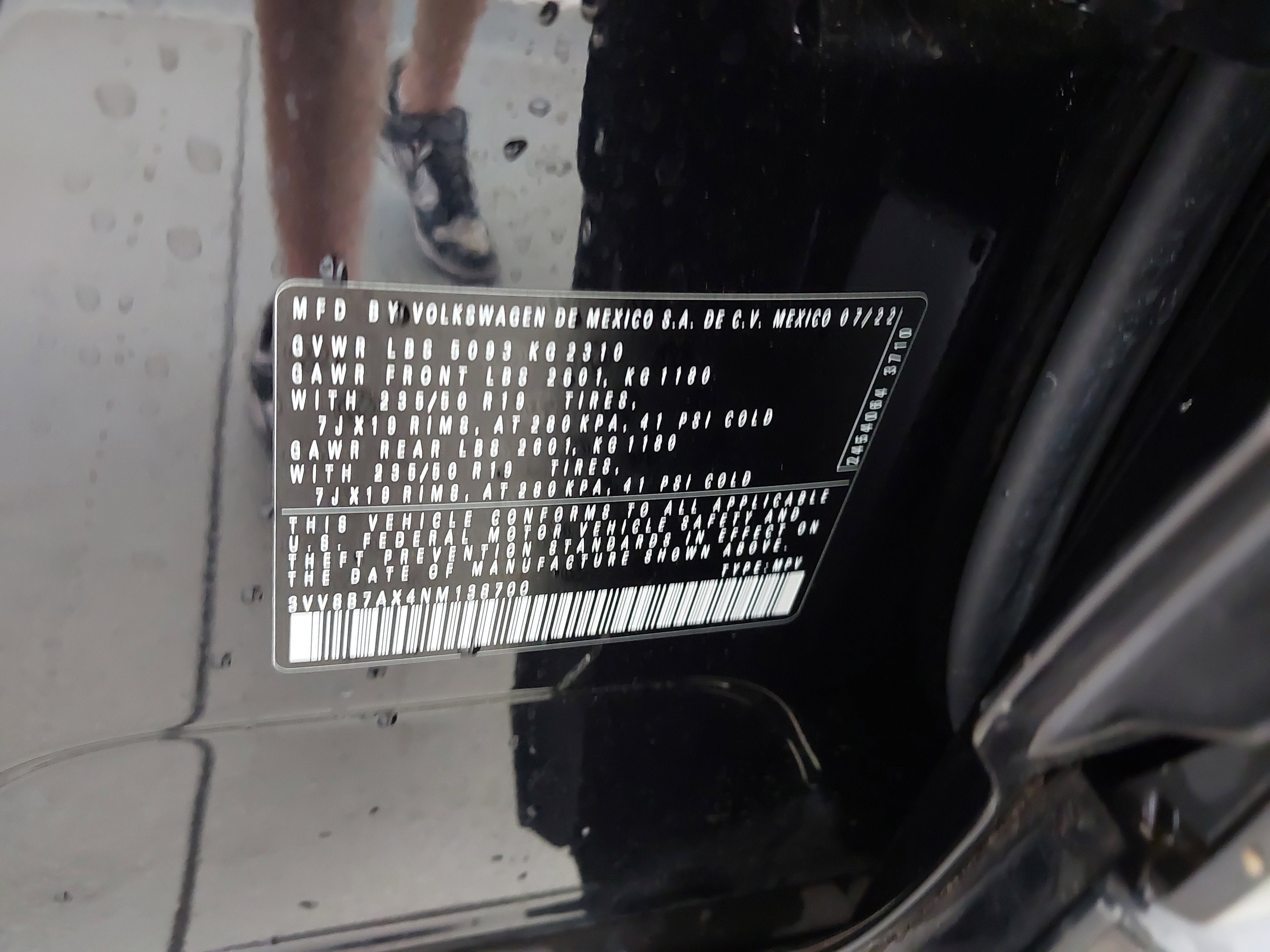 2022 Volkswagen Tiguan 2.0T SE R-Line Black