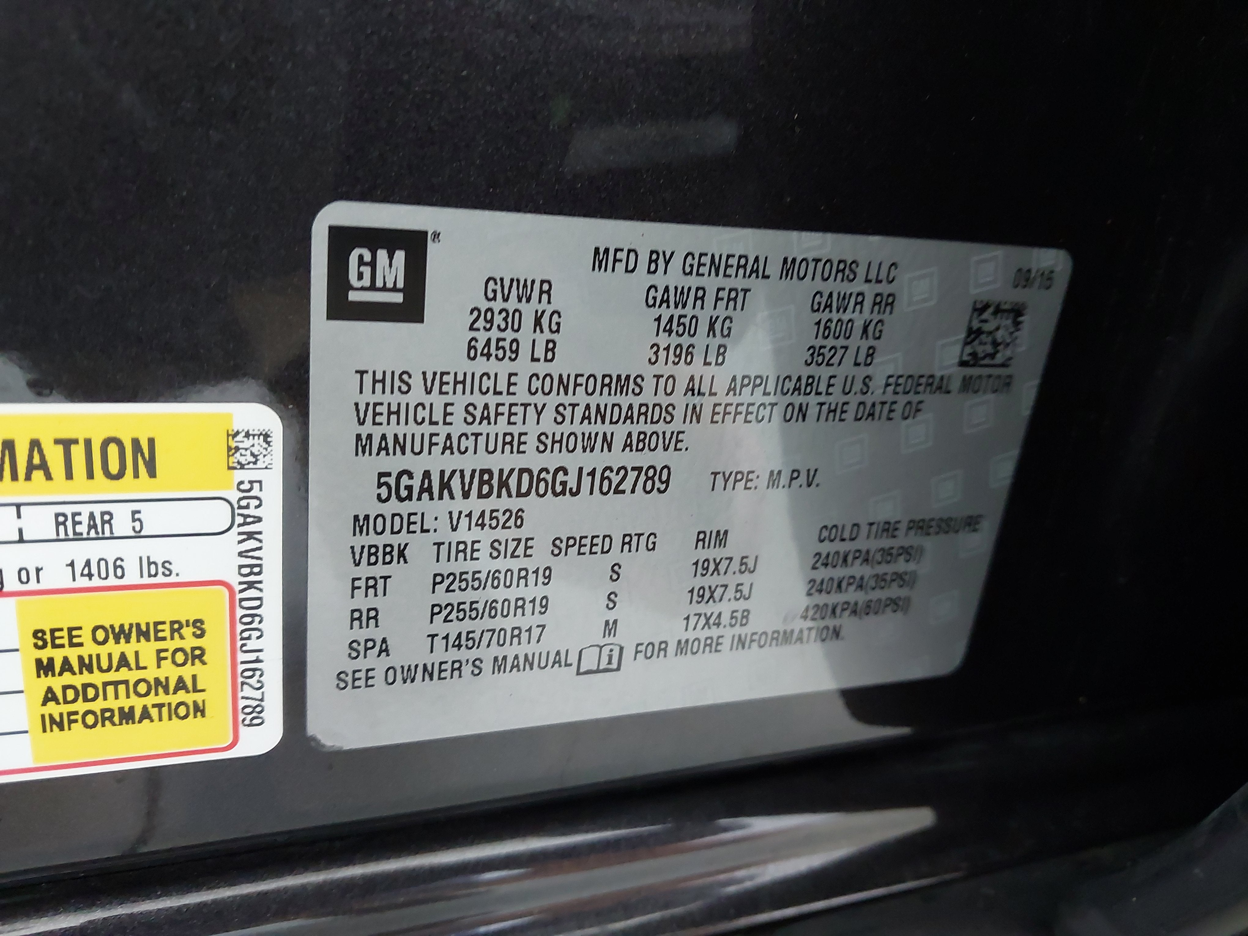 2016 Buick Enclave Leather
