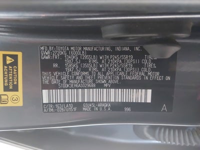 2010 Toyota Highlander Limited V6