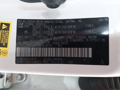 2019 Toyota Highlander SE