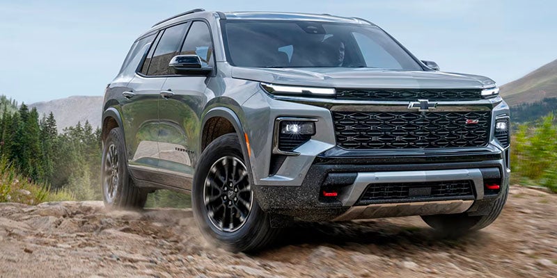 The engine power of the 2025 Chevrolet Traverse in Wentzville, MO