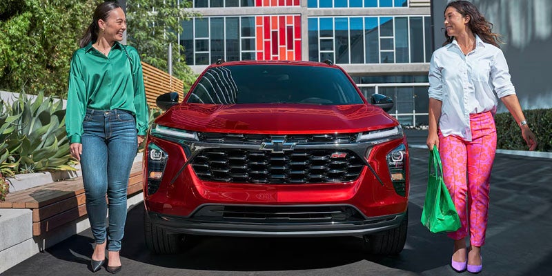 A trim level options of the 2025 Chevrolet Trax in Wentzville, MO