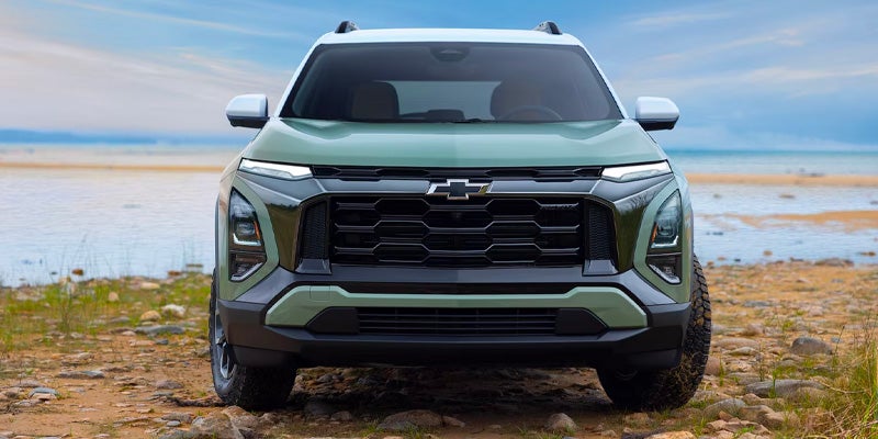 The front grille of the 2026 Chevrolet Equinox in Wentzville, MO