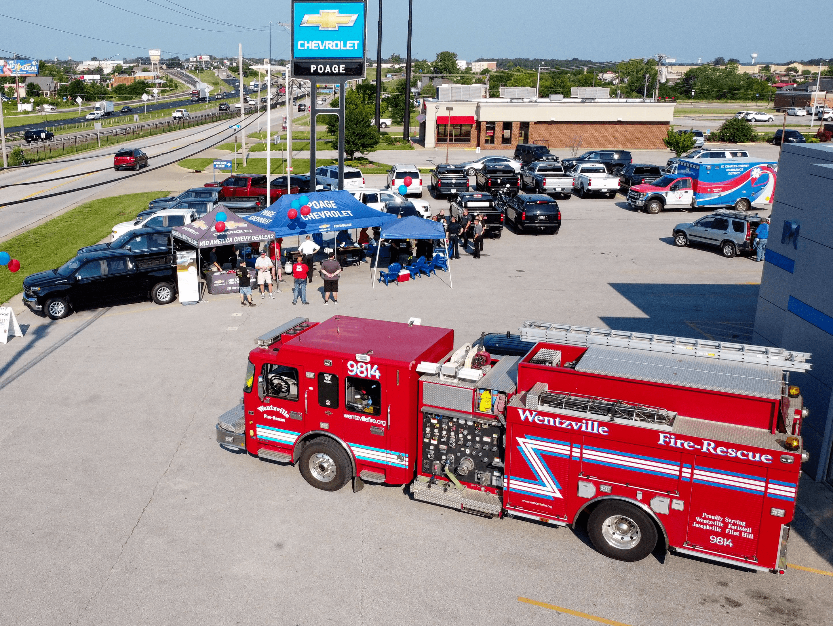 Poage Chevrolet in Wentzville Community First Responder